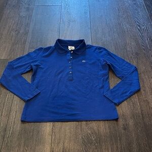 Lacoste Women's Polo in Rich Blue